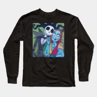 Jack & Sally Take a Selfie Long Sleeve T-Shirt